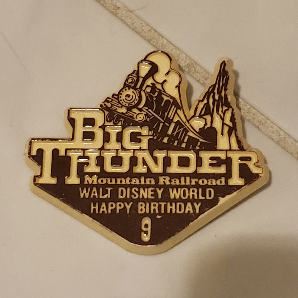 Big Thunder Mountain Railroad Pin